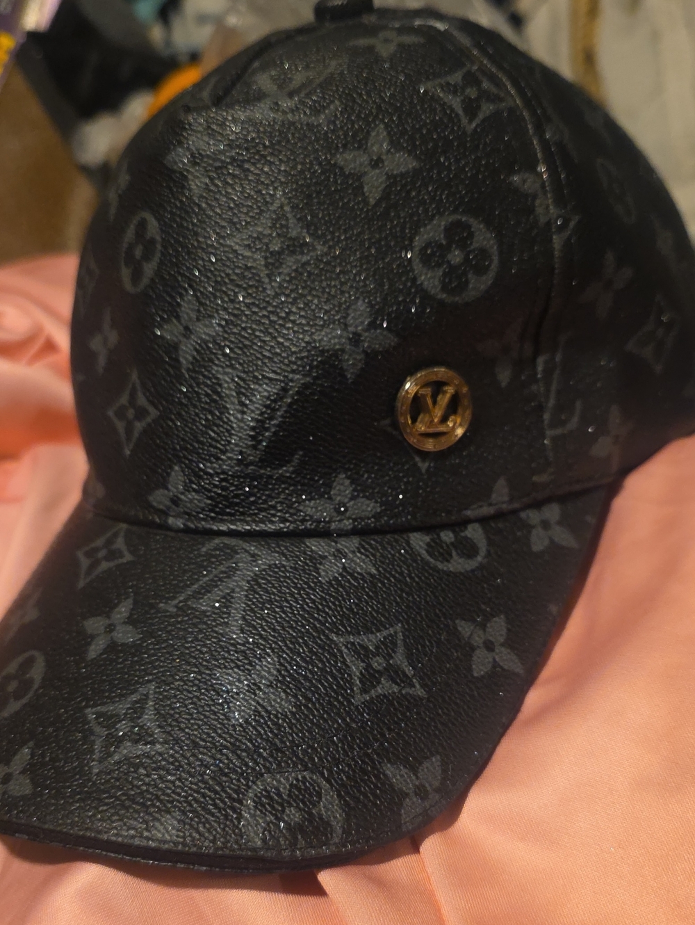 Louis Vuitton Leather Baseball Cap